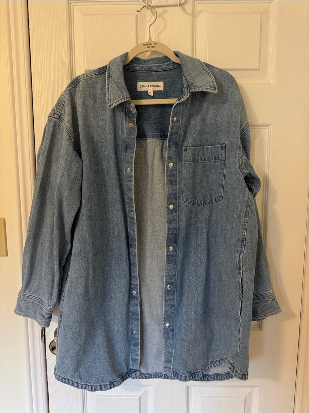Denim Forum Shirt Dress
